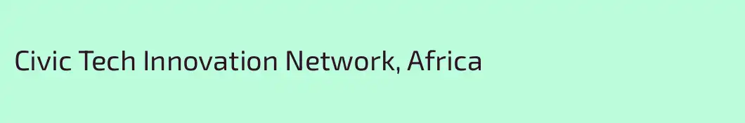 Civic Tech Innovation Network, Africa